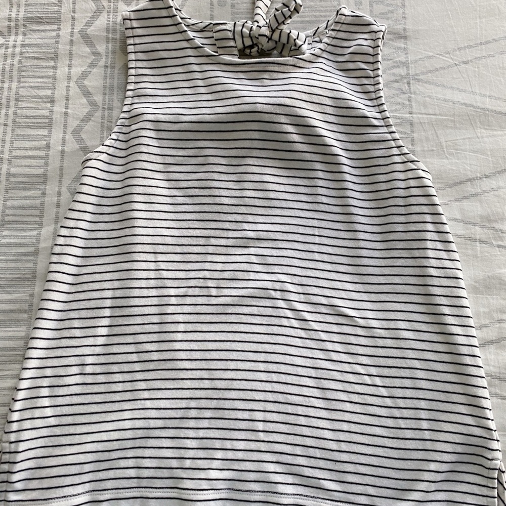 J Crew tie back tank